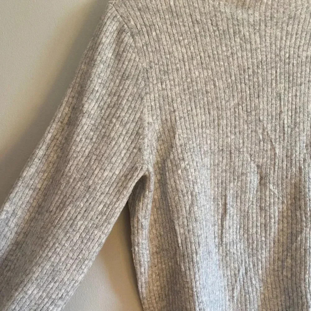J. Crew Wool Blend Ribbed Sweater - Picture 8 of 12